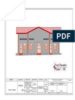 Front Elevation Scala 1: 100: Technic MSS