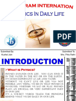 Physics in Daily Life by Kushal Jain