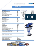 Ficha Técnica SRV660