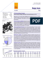 Bajaj Auto: FY10 Annual Report Analysis