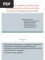 Our Crm Paper Presentation