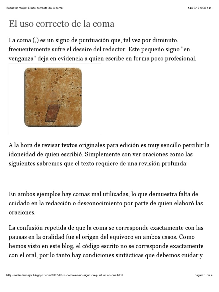 Ejemplos De Uso Correcto Del Punto Y Coma