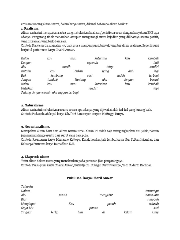 Puisi Sutan Takdir Alisjahbana Aku Dan Tuhanku KT Puisi