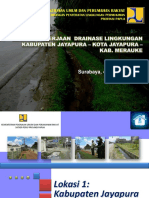 Drainase Kabupaten Jayapura - Kota Jayapura - Kab Merauke R1