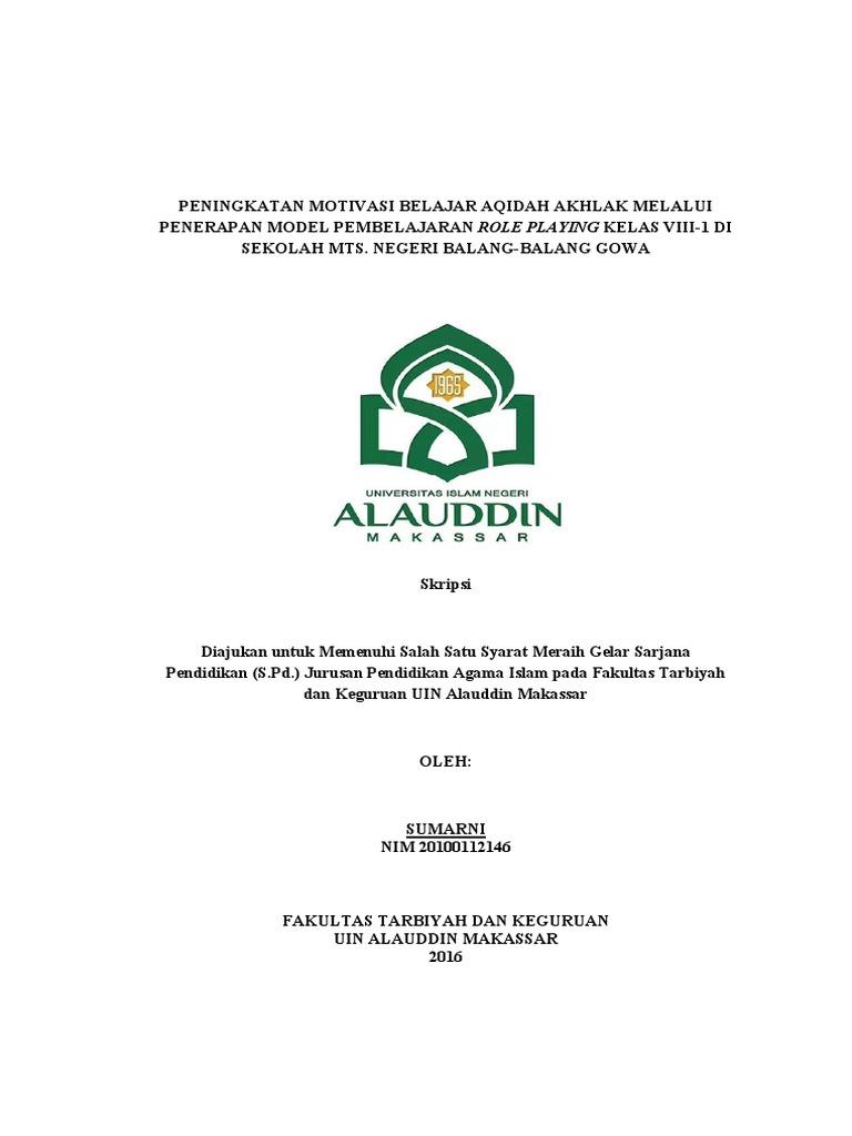 Akidah AKhlak Kelas 8