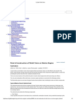 Role & Construction of Relief Valve On Marine Engine