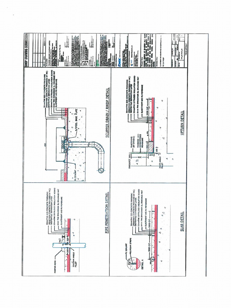 Waterproofing Details PDF | PDF