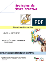 Estrategias de Escritura Creativa