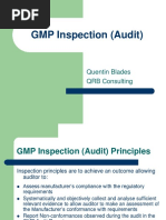 GMP Audit Inspections and Audit Preparations