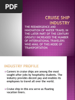 Cruise Ship Industry