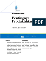 Modul 2 Analisa Produktifitas