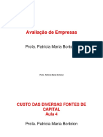 4 - Custo de Capital e CMPC PDF