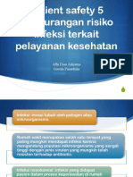 Pengurangan Resiko Infeksi Pada Pelayanan Kesehatan