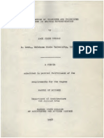 Investigation of Procedure and Techniques Involved in Graphic Representation 1958