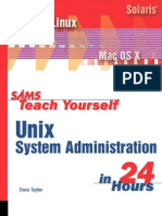 Teach Yourself Unix System Administration in 24 Hours