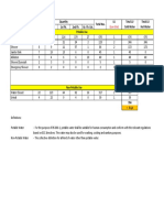 Fixture LU Calculation