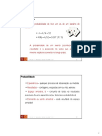 Probabilidade e Torema de Bayes