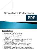 Otomatisasi Perkantoran dan Komunikasi Elektronik