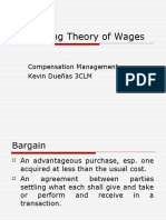Bargaining Theory of Wages