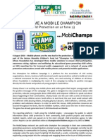 Aug 4 - Mobile Champions Press Release