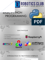 Basic Python Workshop