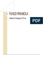 Fungsi Parabola PDF