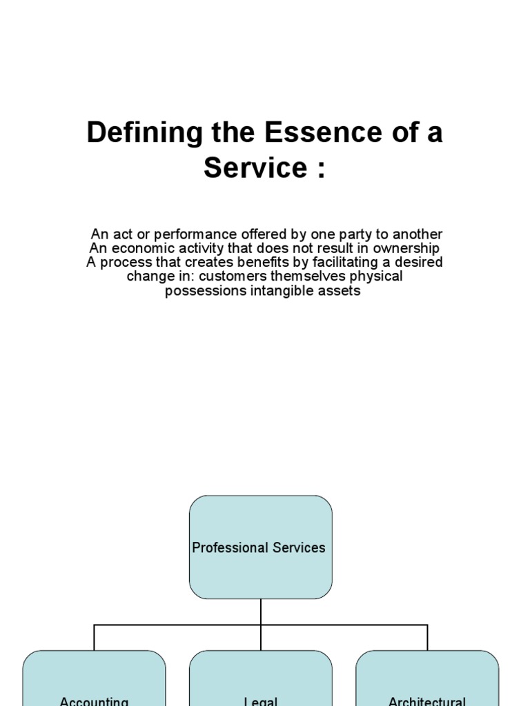 Understanding Service Industry Essentials | PDF | Business | Finance ...