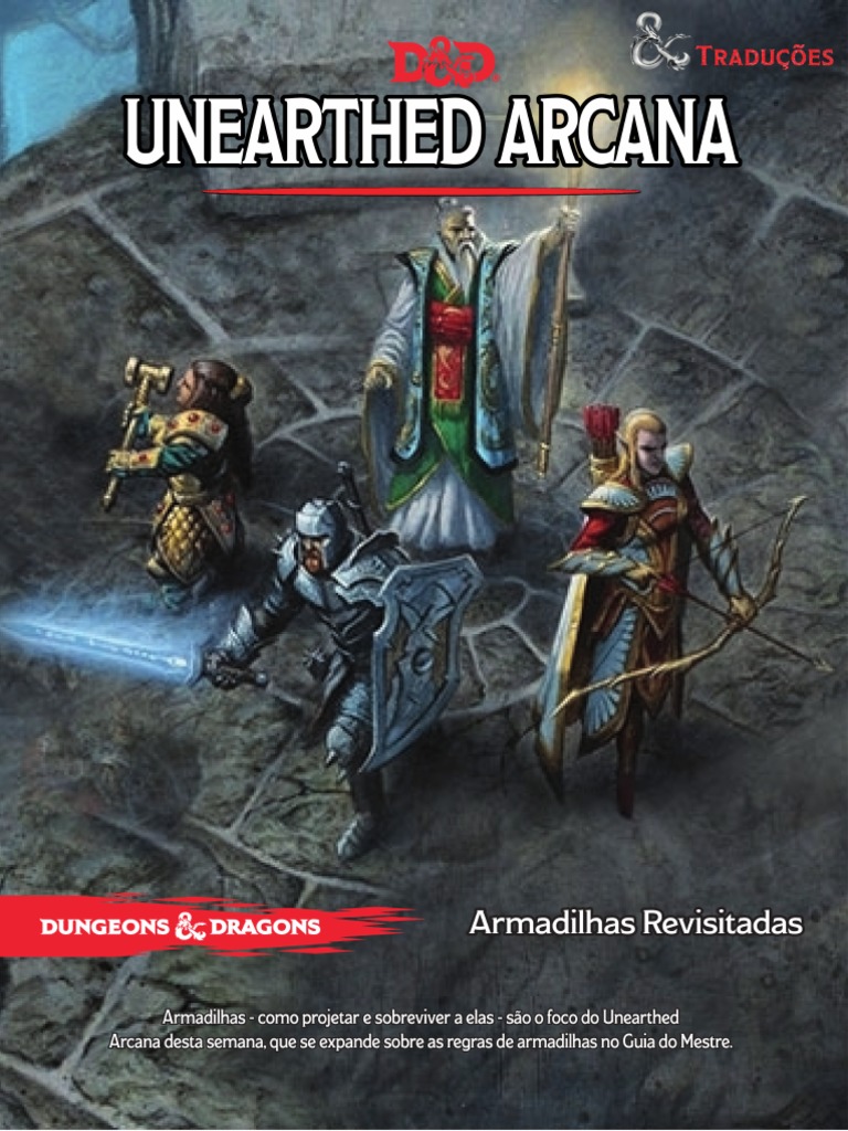 D&D 5E Unearthed Arcana Armadilhas Revisitadas Biblioteca Élfica