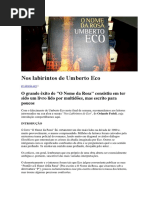 Nos Labirintos de Umberto