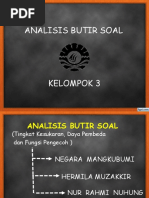 Download ANALISIS BUTIR SOAL PILIHAN GANDA by Negara Mangkubumi SN362578764 doc pdf