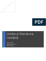 Limba Și Literatura Română - VI