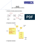 Alcohols , Phenols and Ethers easy notes.pdf