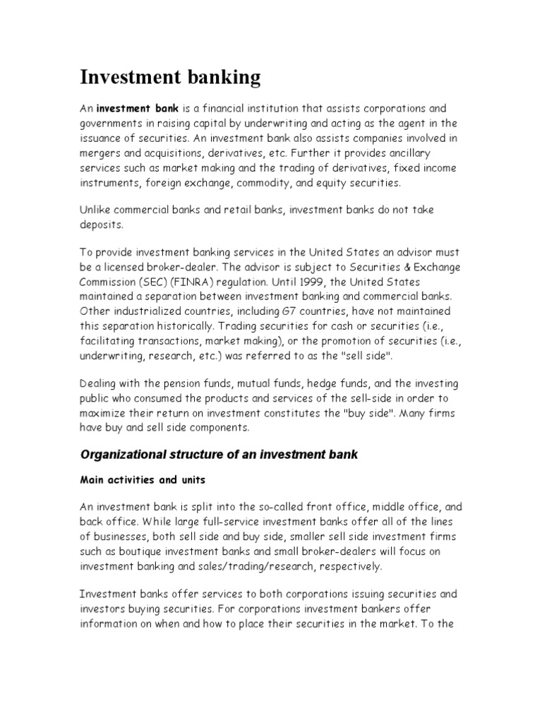What Is Anon Ib In Investment Banking? Breaking Down The Complexities. - 2ix6o8g