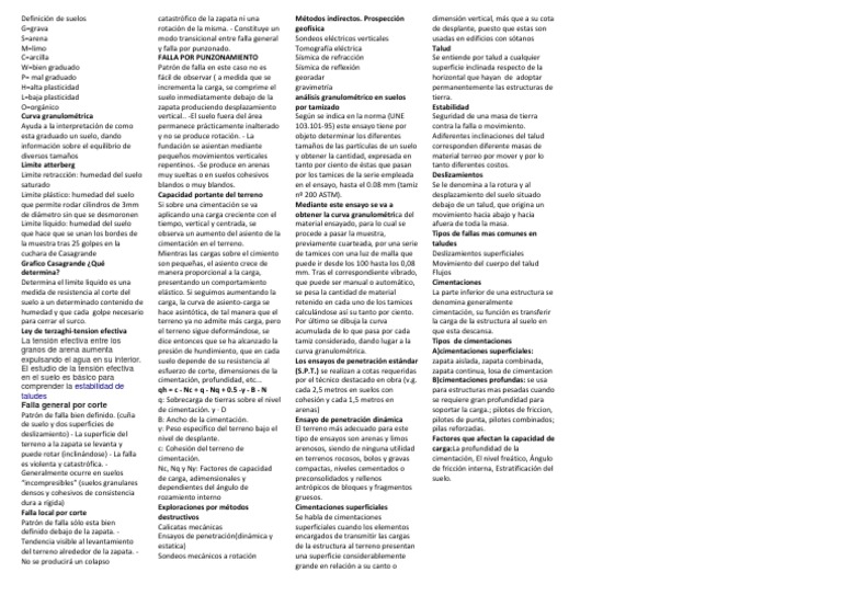 Definición de Suelos | Fundación (Ingeniería) | Ingeniería ...