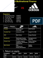 Adidas VS Nike