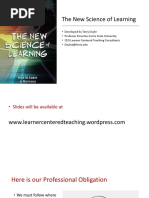 Loveland Conference Presentation The New Science of Learning