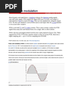 Pulse Code PCM