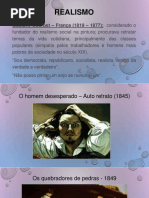 Slides Realismo e Art Nouveau