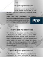 Slides Pintores Pós-Impressionistas