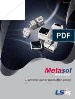 Electronic motor protection relays