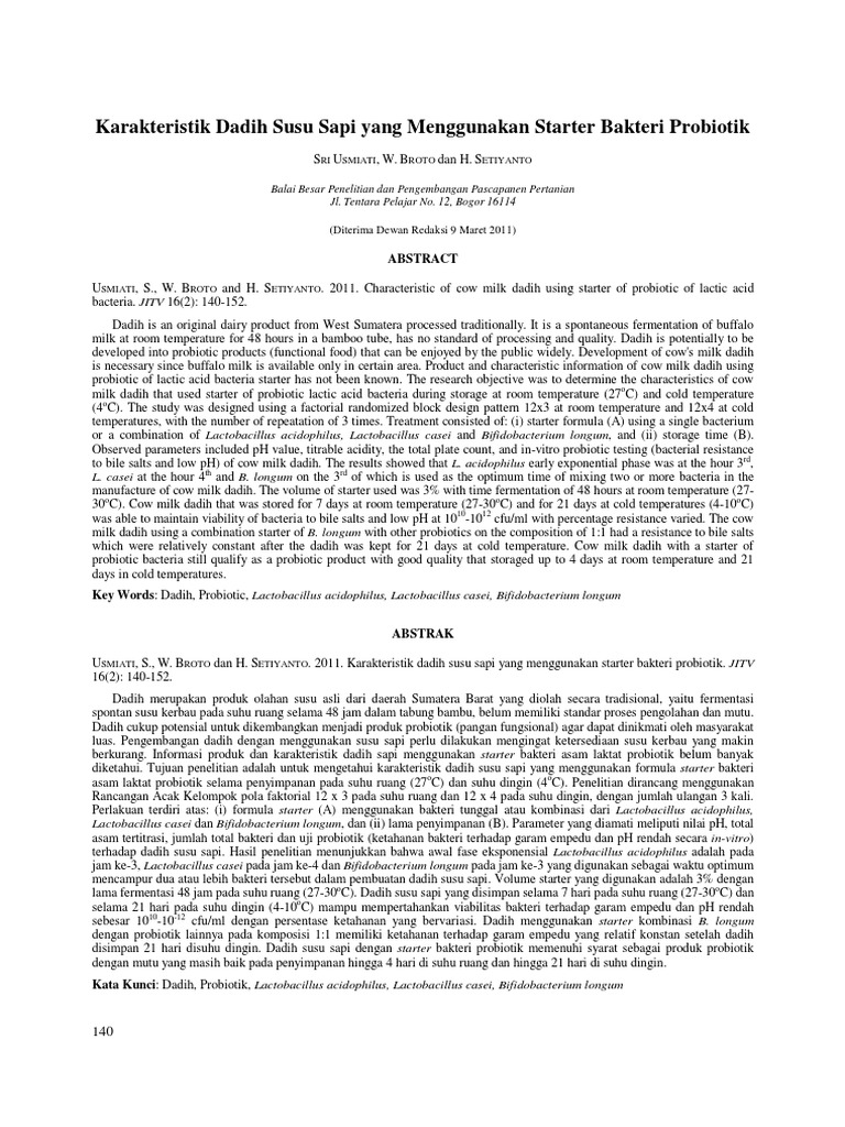 Titratable Acidity Milk PDF Download Free PDF Probiotic