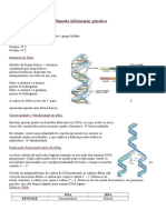 Suporte Informacao Genetica