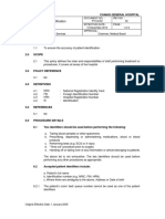 PYCS52 - Patient Identification