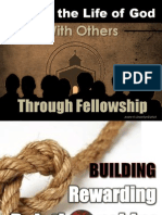Sharing The Life of God Through Fellowship - Rewarding Relationships