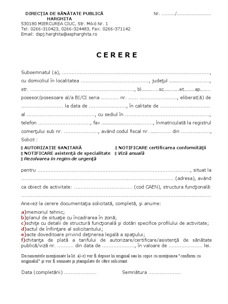 Cerere 2012dec | PDF