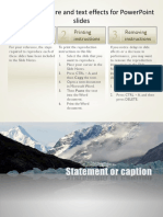 Combined Picture and Text Effects For Powerpoint Slides