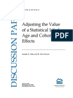 Adjusting the Value of a Statistical Life for Age and Cohort Effects (Aldy y Viscusi)