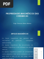 Aula 1- Propriedades Magnéticas Das Cerâmicas