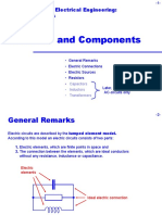 Elements and Components: Fundamentals of Electrical Engineering: Network Analysis
