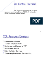 Transmission Control Protocol: Notes Derived From "
